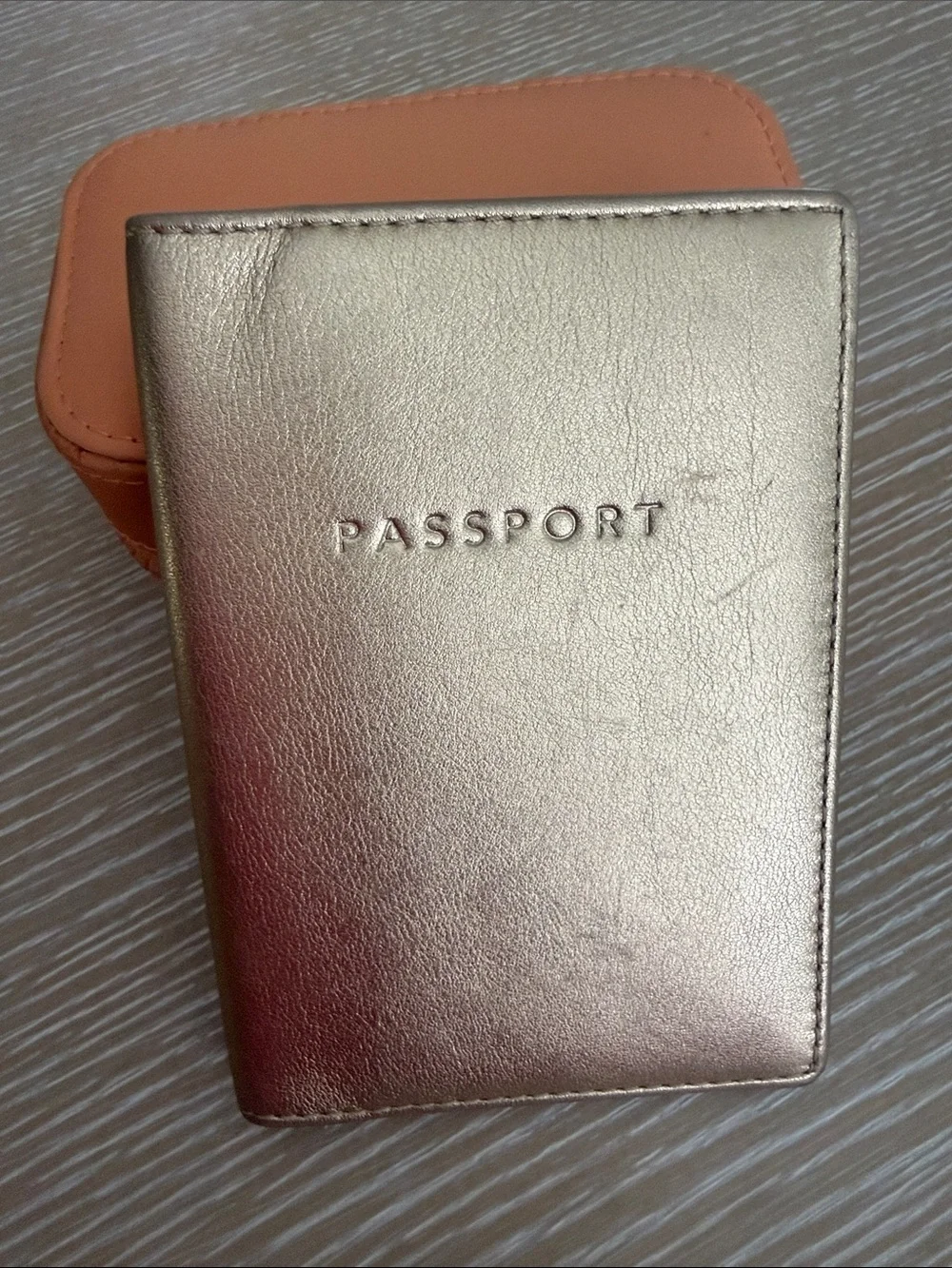 Coach sleek passport